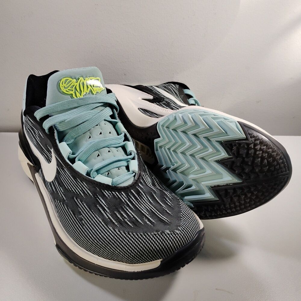 Nike GT Cut 2 Swoosh Sly Sneaker Women's US 9.5 Black Mint Basketball Shoes
